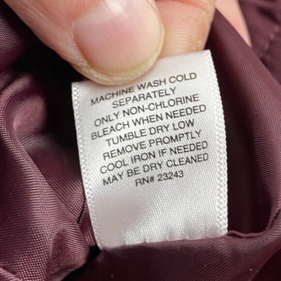 New York and Company Women's Vest Jacket Medium Full Zip Stand Collar Quilted - Picture 9 of 9